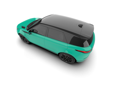 modern lüks araba arka planda izole