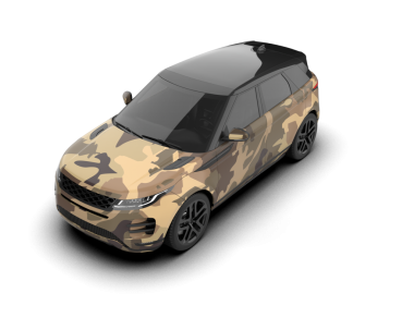 Bir markanın 3 boyutlu görüntülemesi - daha az genel SUV