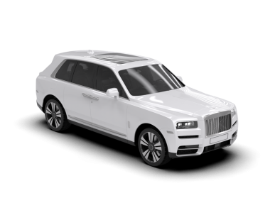 modern lüks beyaz araba beyaz arka planda izole