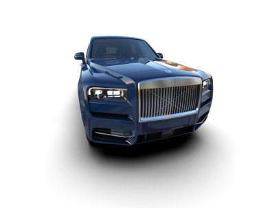 Arka planda lüks bir araba var. yüksek çözünürlüklü 3d illüName