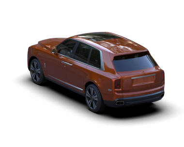 Araba arka planda izole. 3d illüstrasyon - resim