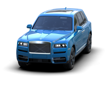 modern luxury car on a dark background