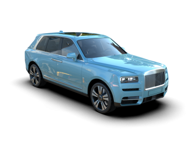 Lüks mavi araba. sedan. 3 boyutlu görüntüleme. beyaz arkaplanda izole.