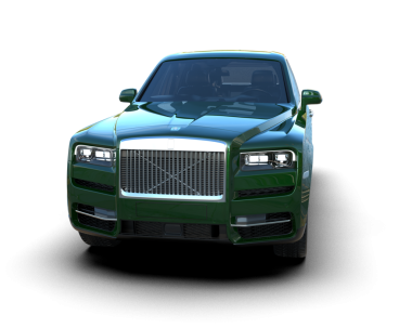 Siyah arka planda modern yeşil spor araba. 3 Boyutlu Hazırlama