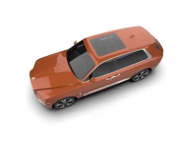 beyaz arkaplanda izole edilmiş araba 3 d illüstrasyon