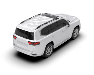 Beyaz, modern aile cipi. 3d oluşturma