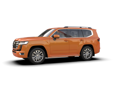 Beyaz arkaplanda izole edilmiş modern bir SUV 'un 3D görüntülemesi