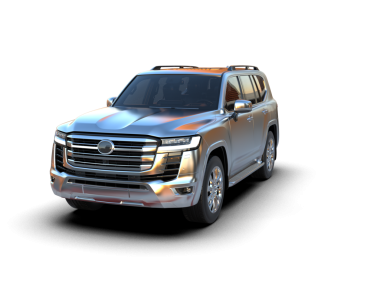 3 boyutlu markalı, daha az genel bir pikap araba.