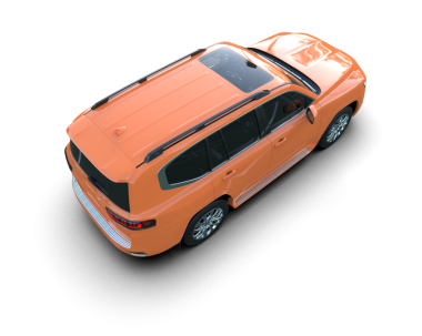 modern araba beyaz arka planda izole edildi. 3 boyutlu görüntüleme