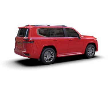 Beyaz arka planda bir cip. 3d oluşturma.