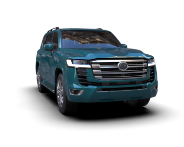 Modern SUV arabası, 3 boyutlu.