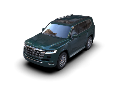 Siyah arka planda modern araba