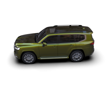 Siyah arka planlı modern kompakt SUv. 3d oluşturma.