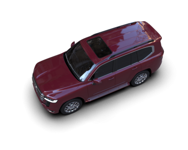 Kırmızı araba beyaz arka planda izole edilmiş. 3d oluşturma