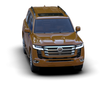 Altın rengi lüks bir araba arka planda izole edilmiş. 3d illüstrasyon.