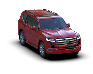 Kırmızı lüks araba beyaz arka planda izole edildi.