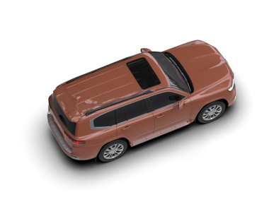 Beyaz arka planda bir arabanın 3 boyutlu resmi