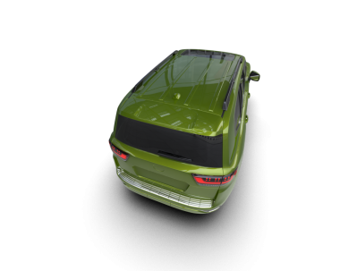 modern araba beyaz arka planda izole edilmiş