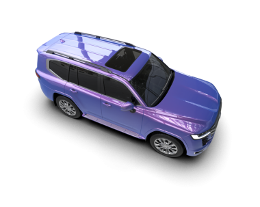 Şehir ışığına sahip araba