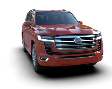 Bir spor arabanın 3 boyutlu canlandırması