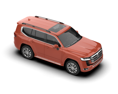 beyaz arkaplanda modern araba