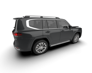 SUv beyaz arkaplanda izole edildi.