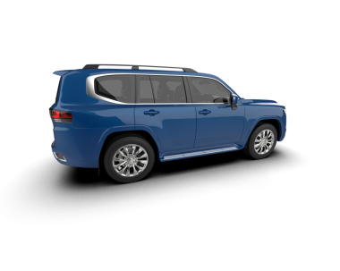 SUv beyaz arkaplanda izole edildi