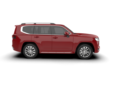 Modern araba beyaz arka planda izole edilmiş. 3 boyutlu - 3 boyutlu.