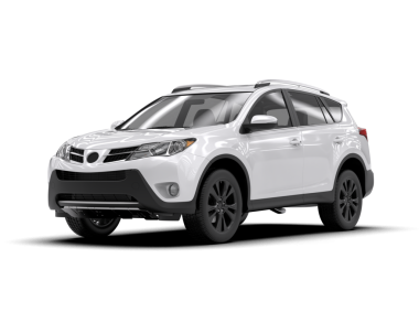 şeffaf arkaplan üzerinde modern SUV araba   