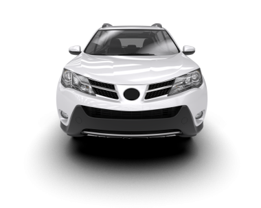 araba beyazda izole edildi