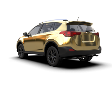 Yepyeni arabanın 3 boyutlu resmi..