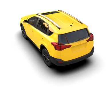 modern kompakt araba - arka görünüm