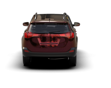 Stüdyoda, beyaz stüdyo arka planında izole edilmiş bir SUV 'un 3 boyutlu görüntüsü.