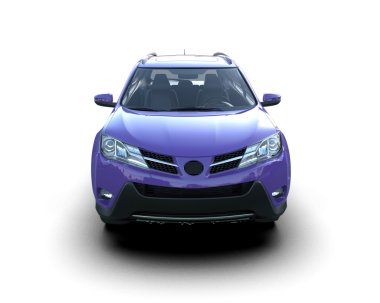 Hafif arka planı olan bir araba