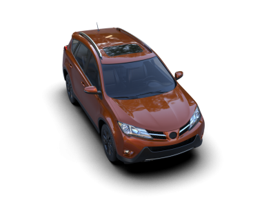 Siyah arka planda modern bir araba. 3 boyutlu model.