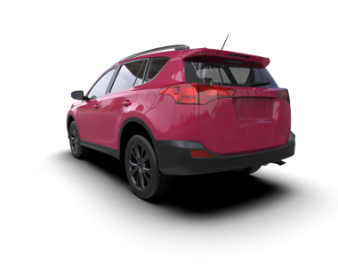 beyaz arka planda modern araba 3 boyutlu görüntüleme