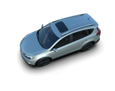 araba beyaz arkaplanda izole edildi