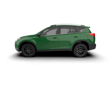 beyaz arkaplanda modern araba