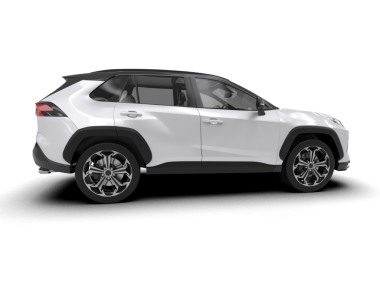 SUv beyaz arkaplanda izole edildi