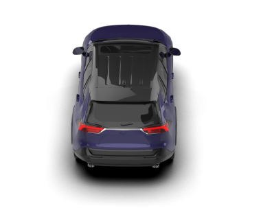 Siyah arkaplandaki araba, 3 boyutlu görüntüleme