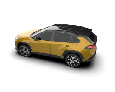 beyaz arkaplanda gerçekçi bir araba.