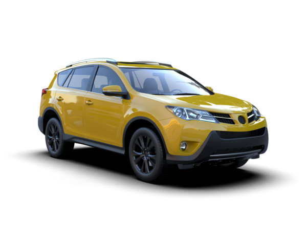 Siyah arka planda modern kompakt araba. 3d oluşturma