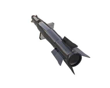 3 d render of weapon