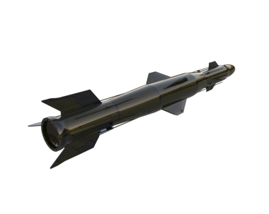 Askeri bir uçağın 3 boyutlu resmi