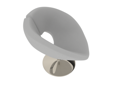 3 boyutlu metal miğfer.