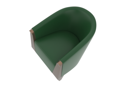 Sandalyenin 3 boyutlu görüntüsü