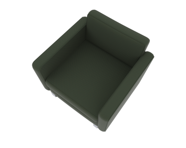 3 d rendering of an empty black box
