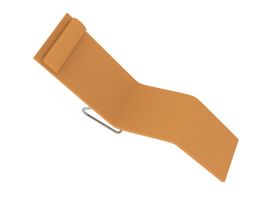 vector illustration of a metal belt