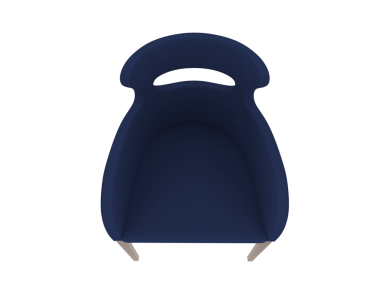 modern sandalye beyaz arkaplanda izole edilmiş 3 boyutlu görüntüleme.