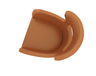 boş kahverengi kağıt bardak